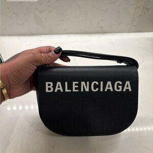 Balenciaga Logo Ville Day Bag